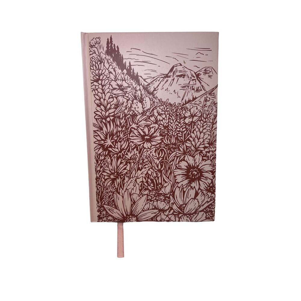 Floral Blank‎ Notebook